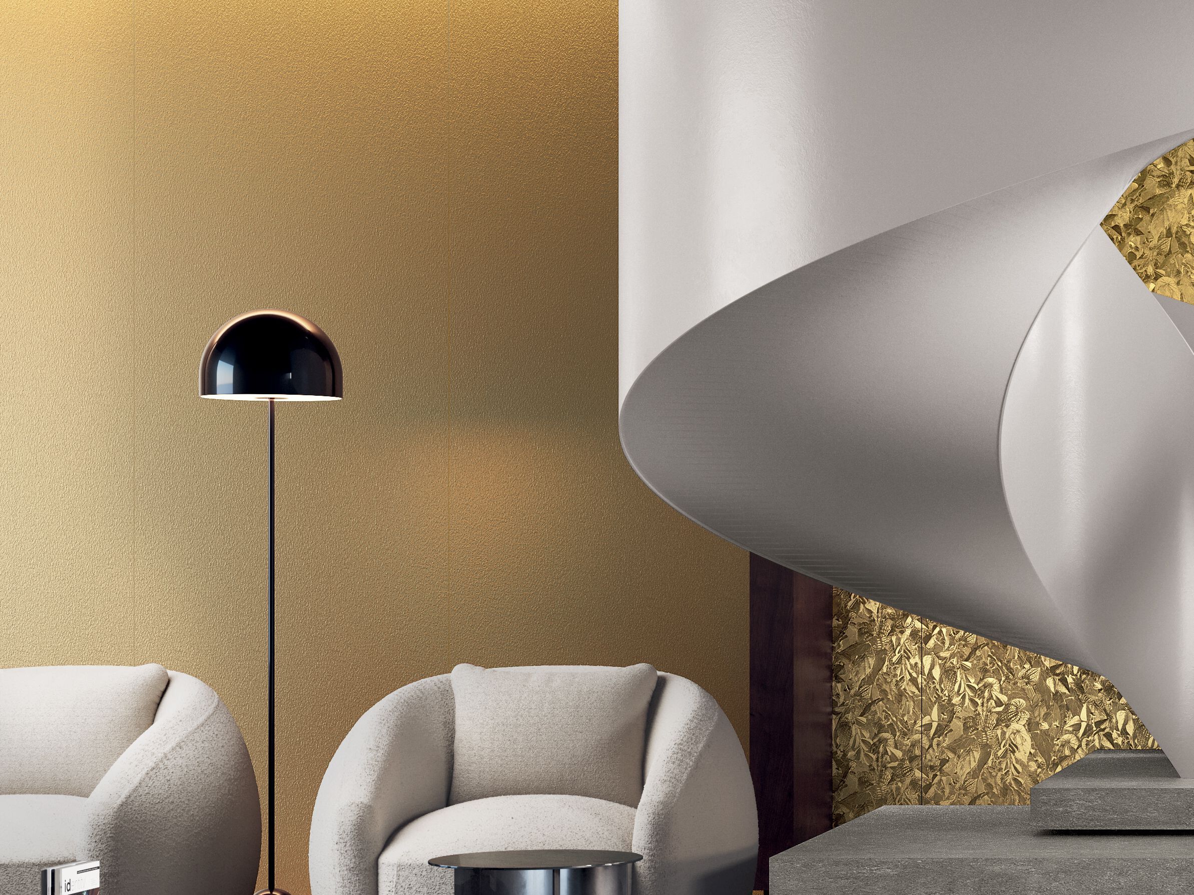 Облицовка керамогранита для интерьера COTTO D'ESTE Wonderwall ARCH-00014135