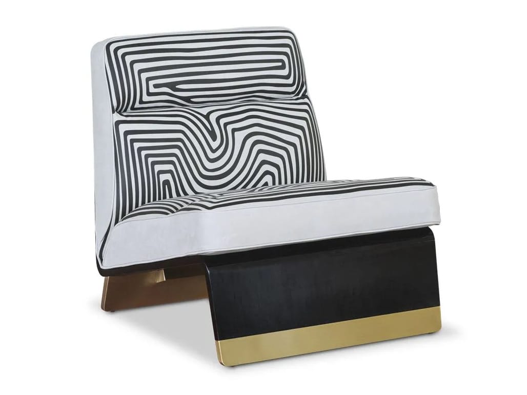 Кожаное кресло Baxter ARCH-00087809