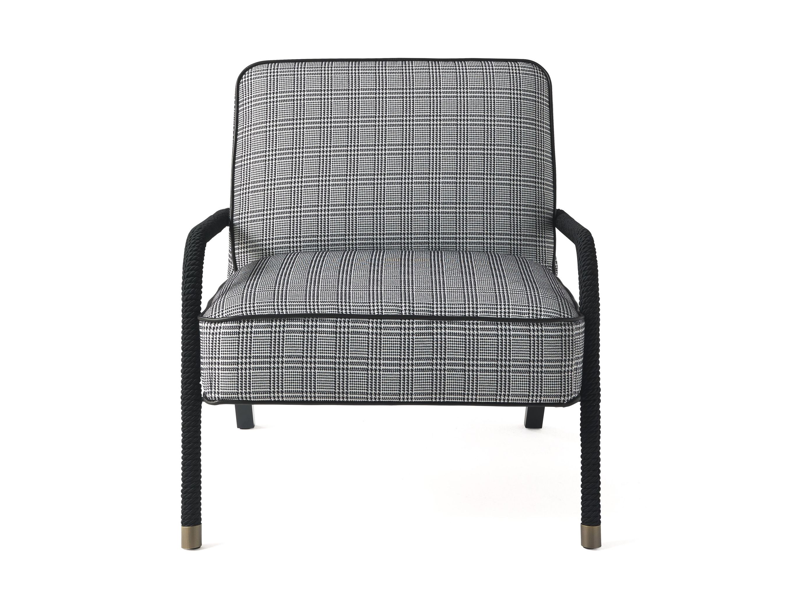 Тканевое кресло с подлокотниками Gianfranco Ferré Home Loop ARCH-00079640