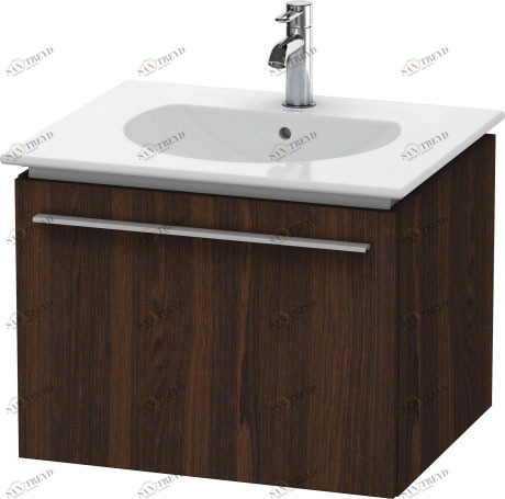 XL606106969 X-Large Тумбочка подвесная Орех брашированный (натуральный шпон) Duravit