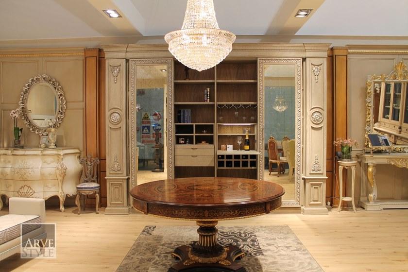 Arvestyle Настенный книжный шкаф из дерева с подсветкой Giulio As-1800 - Вид №7