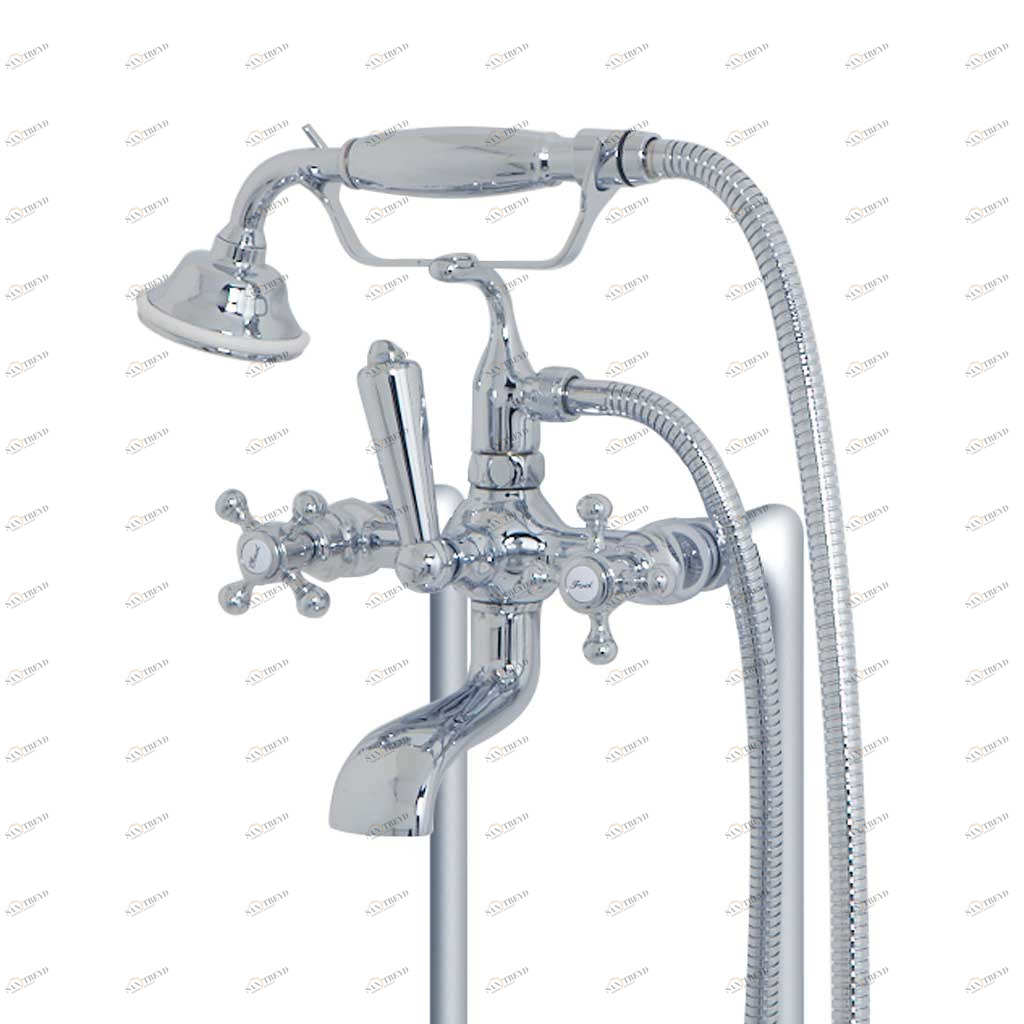 C14-3309 C14-3309 Смеситель напольный VOLGA Cristal & Bronze VOLGA