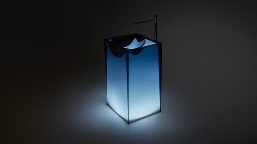 Antonio Lupi Design Lavabo отдельно стоящая из cristalmood® Antoniolupi sun-id-1395997 - Вид №2