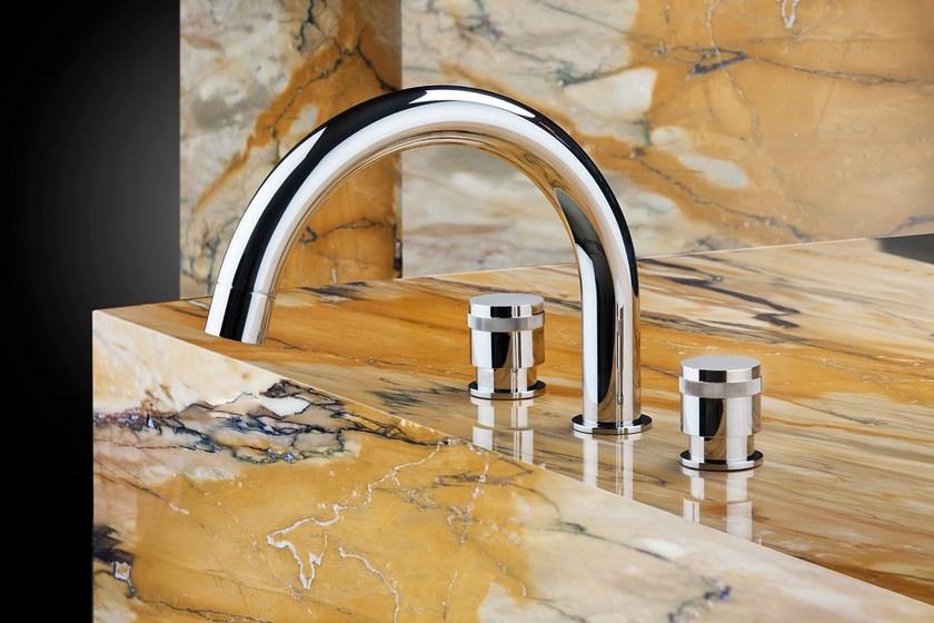 MGS Смеситель для ванны из нержавеющей стали с раздельными розетками Ergon sun-id-1373624 - Вид №2