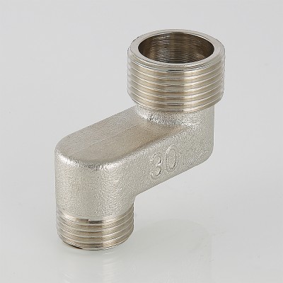 VTr.095.N.0504020 Фитинг резьбовой – эксцентрик с наружной резьбой Valtec 3/4" x 1/2" x 20 мм  - Вид №11