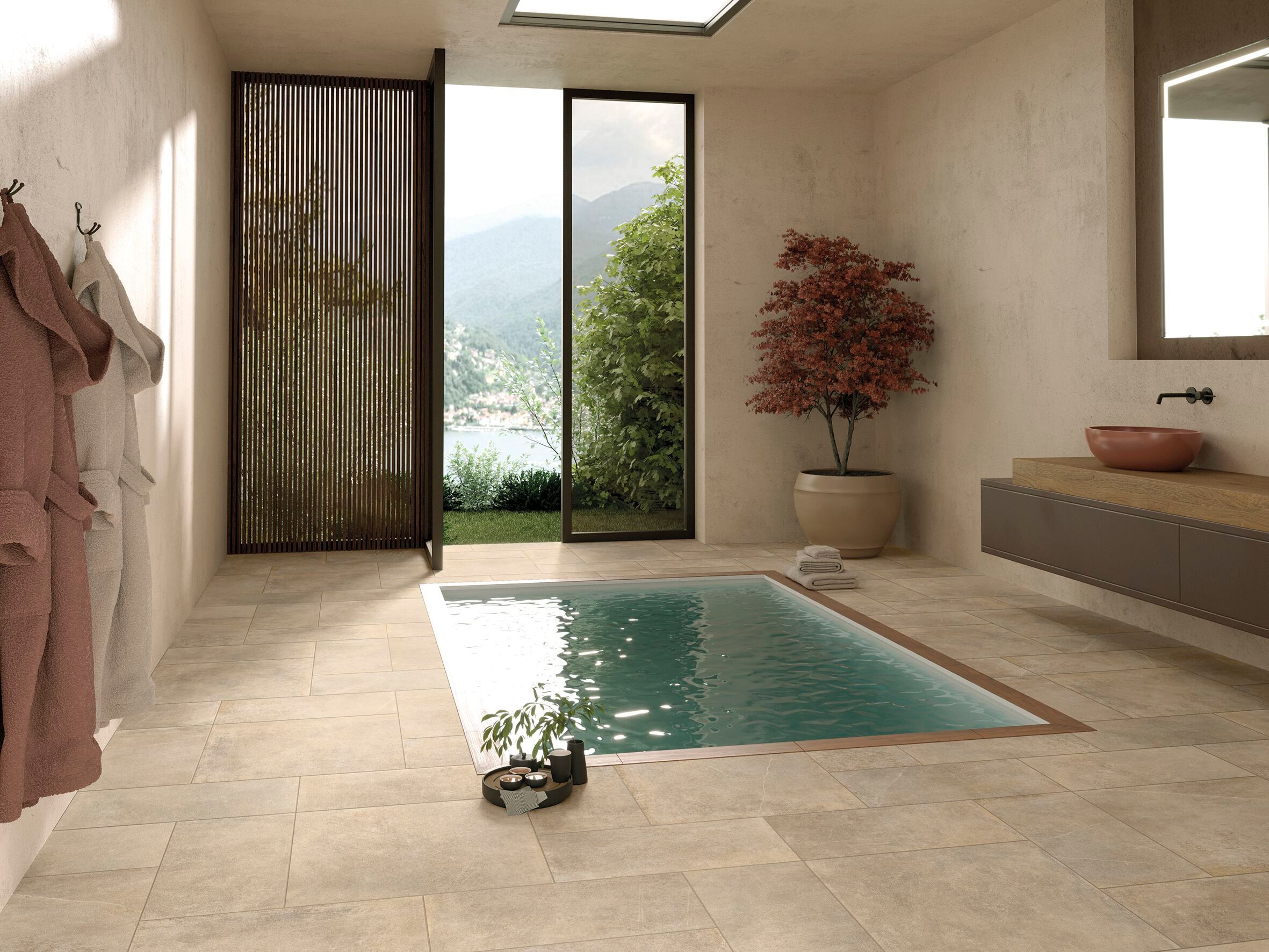 Пол / облицовка керамогранита с эффектом камня MARINER Dover ARCH-00007985