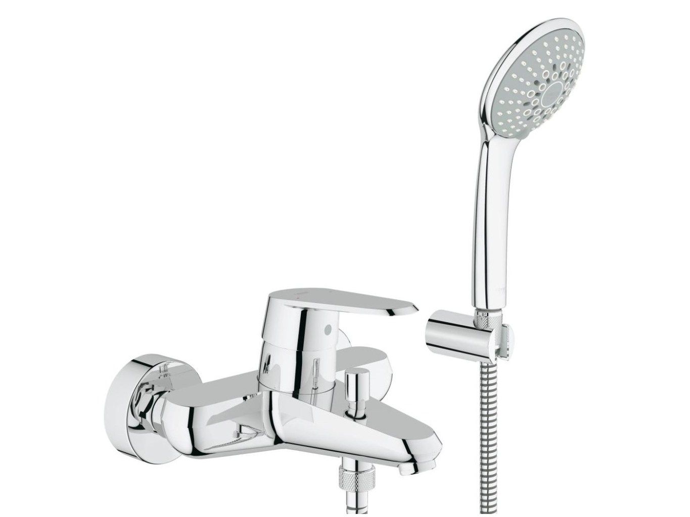 Настенный смеситель для ванны/душа с переключателем Grohe Eurodisc Cosmopolitan ARCH-00097957