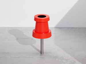 Корзина для мусора из оцинкованной стали