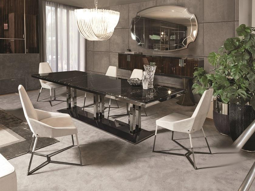 Longhi Прямоугольный обеденный стол из мрамора Loveluxe T 110 - Вид №2