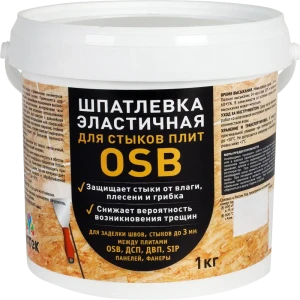Шпаклёвка эластичная для стыков плит OSB 1 кг 82171869 STLM-2035277