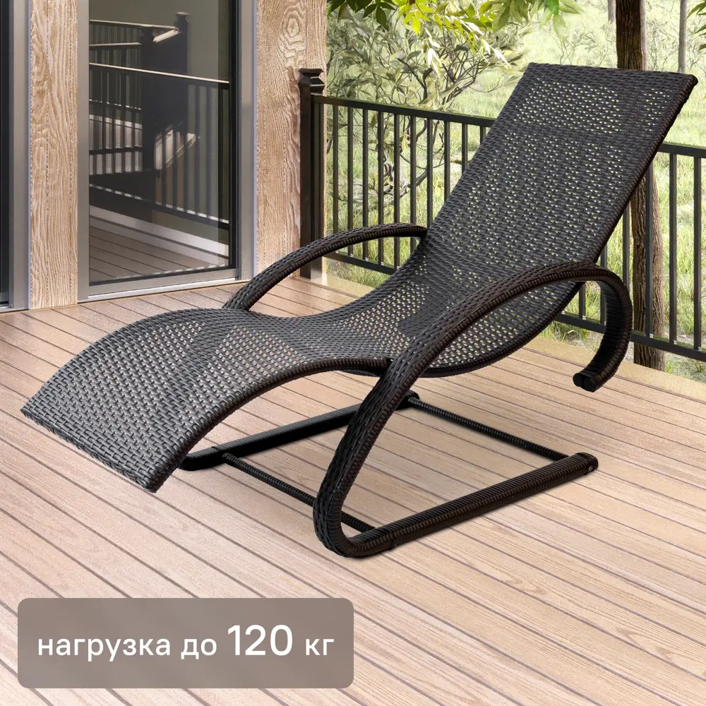 GREENGARD Шезлонг-качалка «Ницца» для релаксации в саду 82487517 STLM-0028253