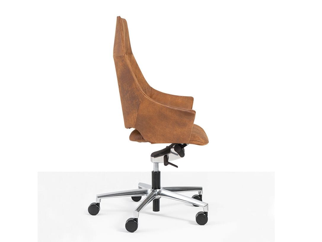 Офисное кресло с высокой спинкой с 5 спицами Moschella Windsor ARCH-00033448 - Вид №9