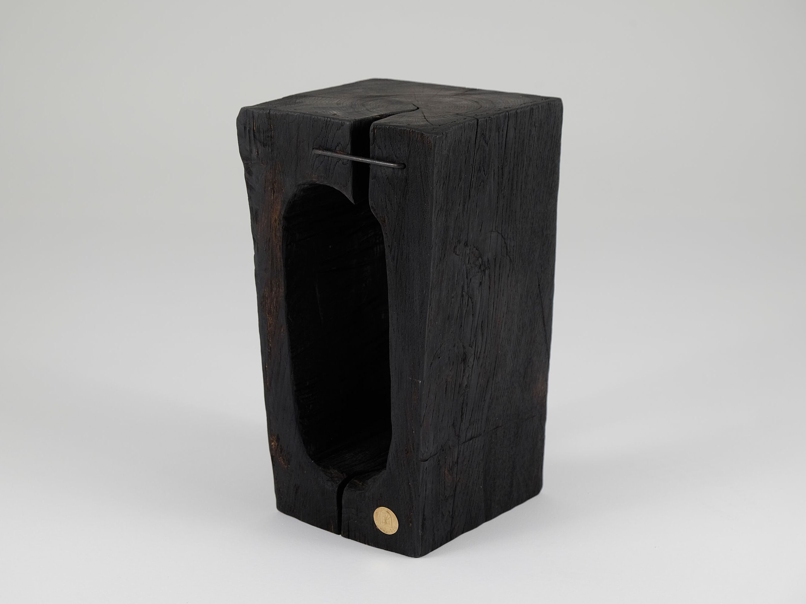 Квадратный журнальный столик из дуба Logniture Jownik ARCH-00077298 - Вид №2