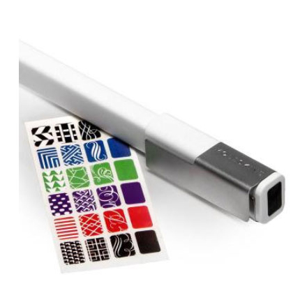 Ручка-роллер Moleskine CLASSIC PLUS (EW41WH07) 0.7мм прямоугол. белый черные чернила блистер 385431 - Вид №3