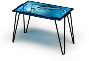 Moroso Прямоугольный сервисный столик из стали и хрусталя