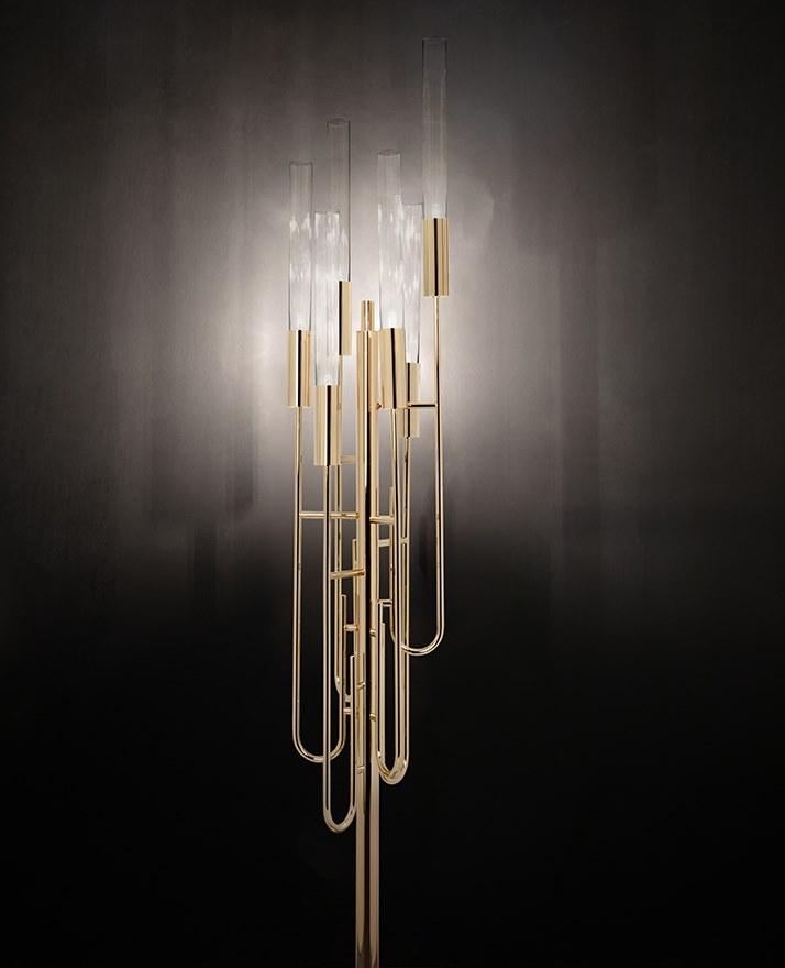 LUXXU Торшер из латуни Gala sun-id-1489330 - Вид №4