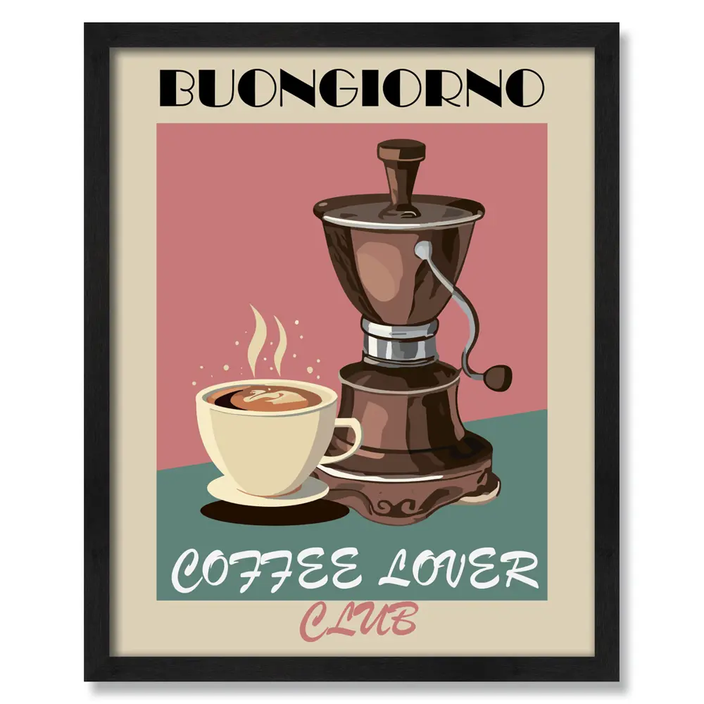 POSTERMARKET Картина 'Утренний кофе' 40×50 см для кухни 89394661 STLM-1570704