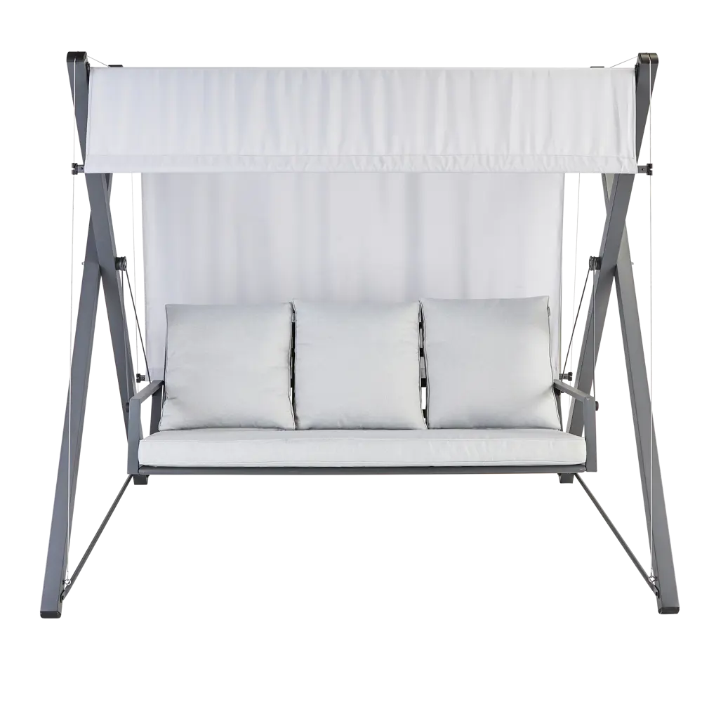 Naterial Odyssea — садовые качели для троих с регулируемым тентом 84855720 STLM-0963500 - Вид №2