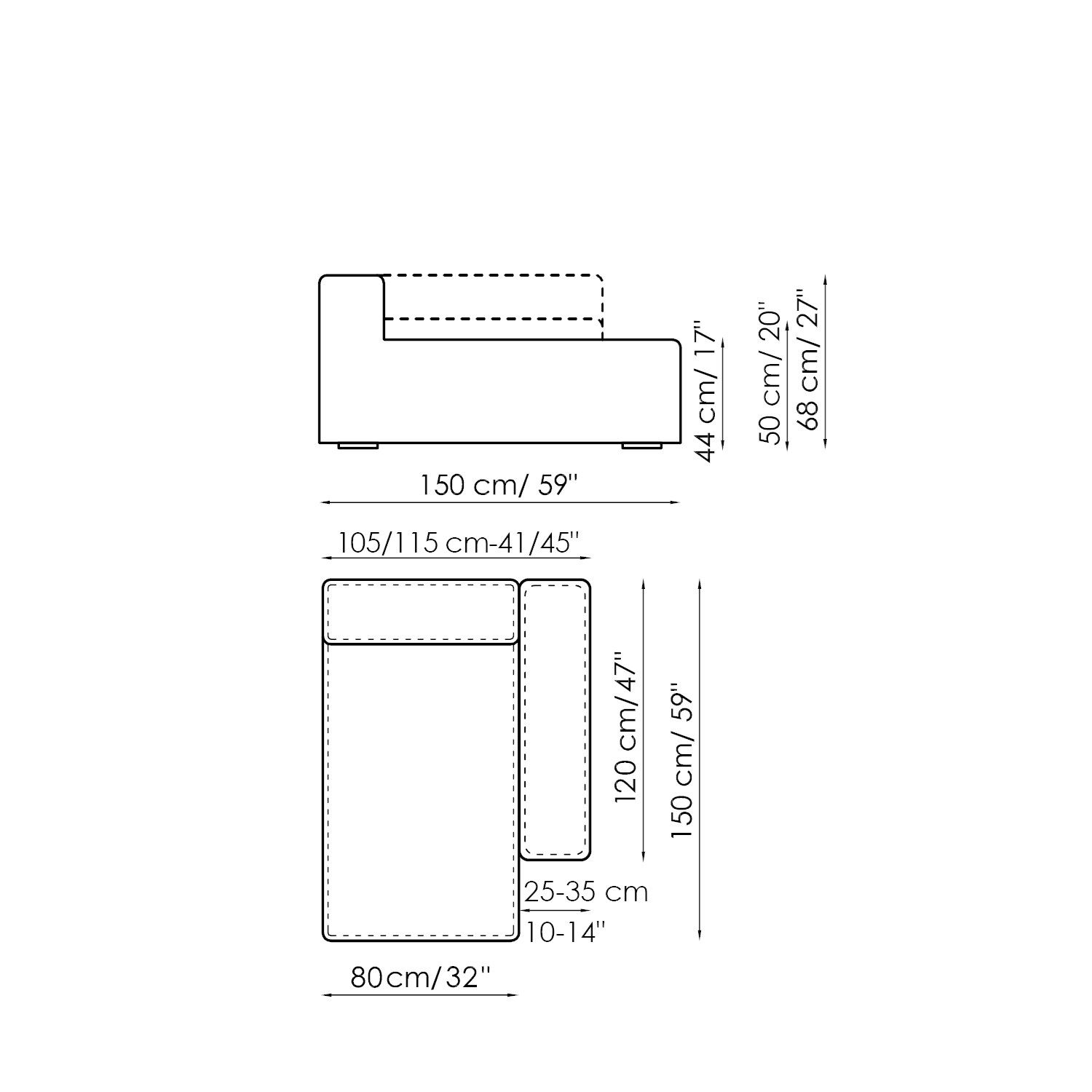 Модульный тканевый диван BONALDO арахис ARCH-00098902 - Вид №42