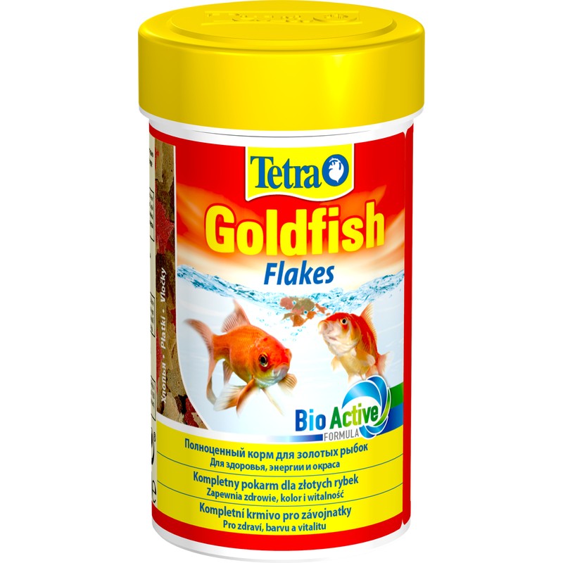 Т00017184 Корм для рыб AniMin Goldfisch Food в хлопьях для всех видов золотых рыбок 100мл TETRA  - Вид №1