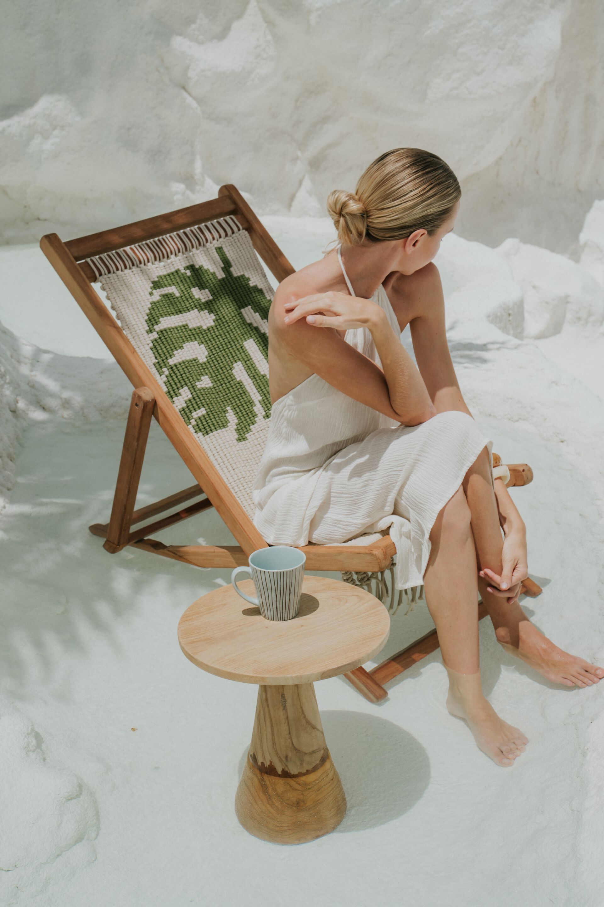 Кресло для отдыха из тикового дерева и веревки cbdesign Виареджо ARCH-00142467 - Вид №35