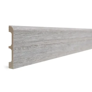 Молдинг настенный полистирол ударопрочный Decor-Dizayn 706-89 дуб беленый 80x13x2400 мм 85473614 STLM-2141229