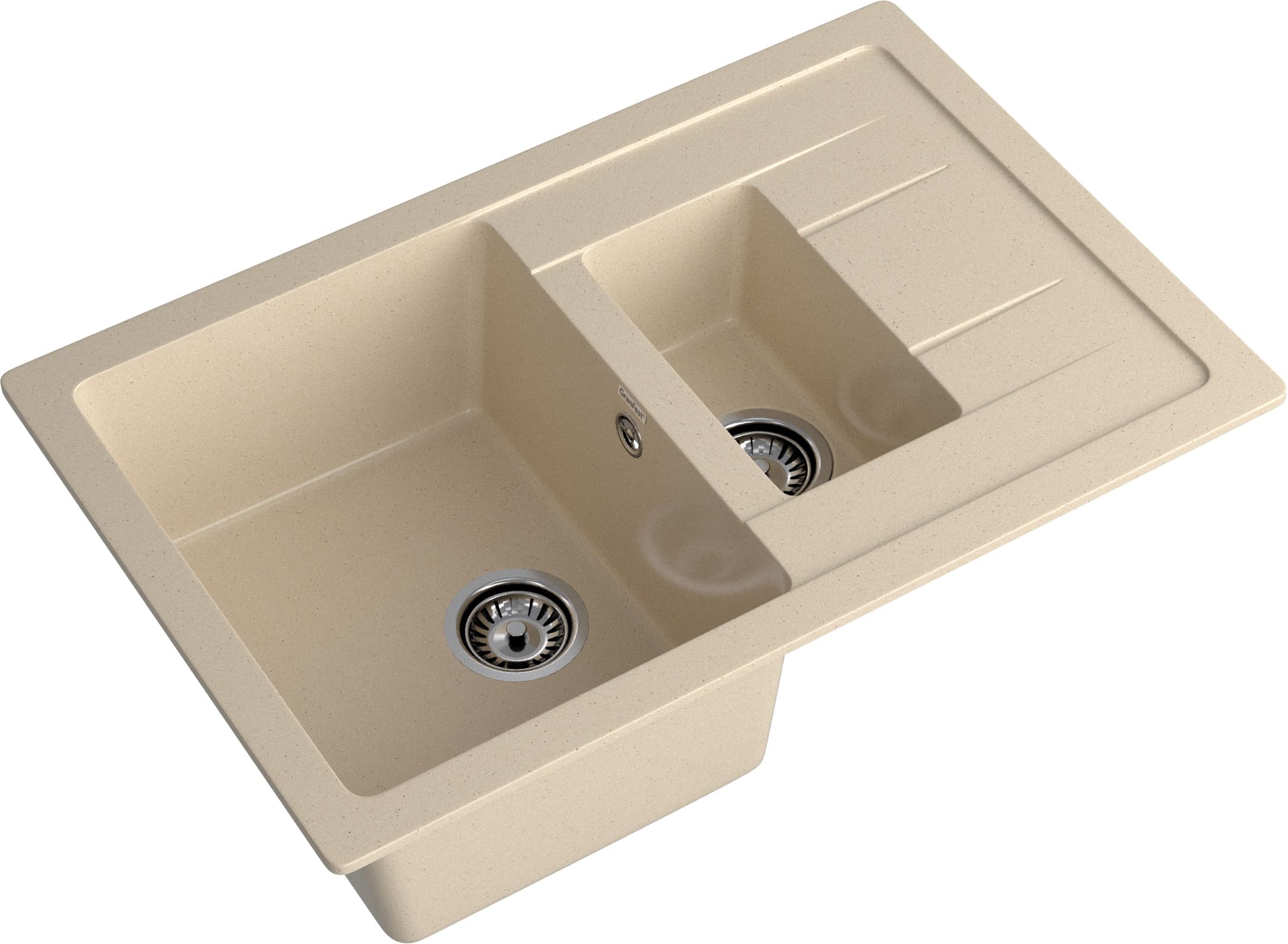 Кухонная мойка Искусственный камень QUADRO S293 GranFest Q-775KL-S293 - Вид №2