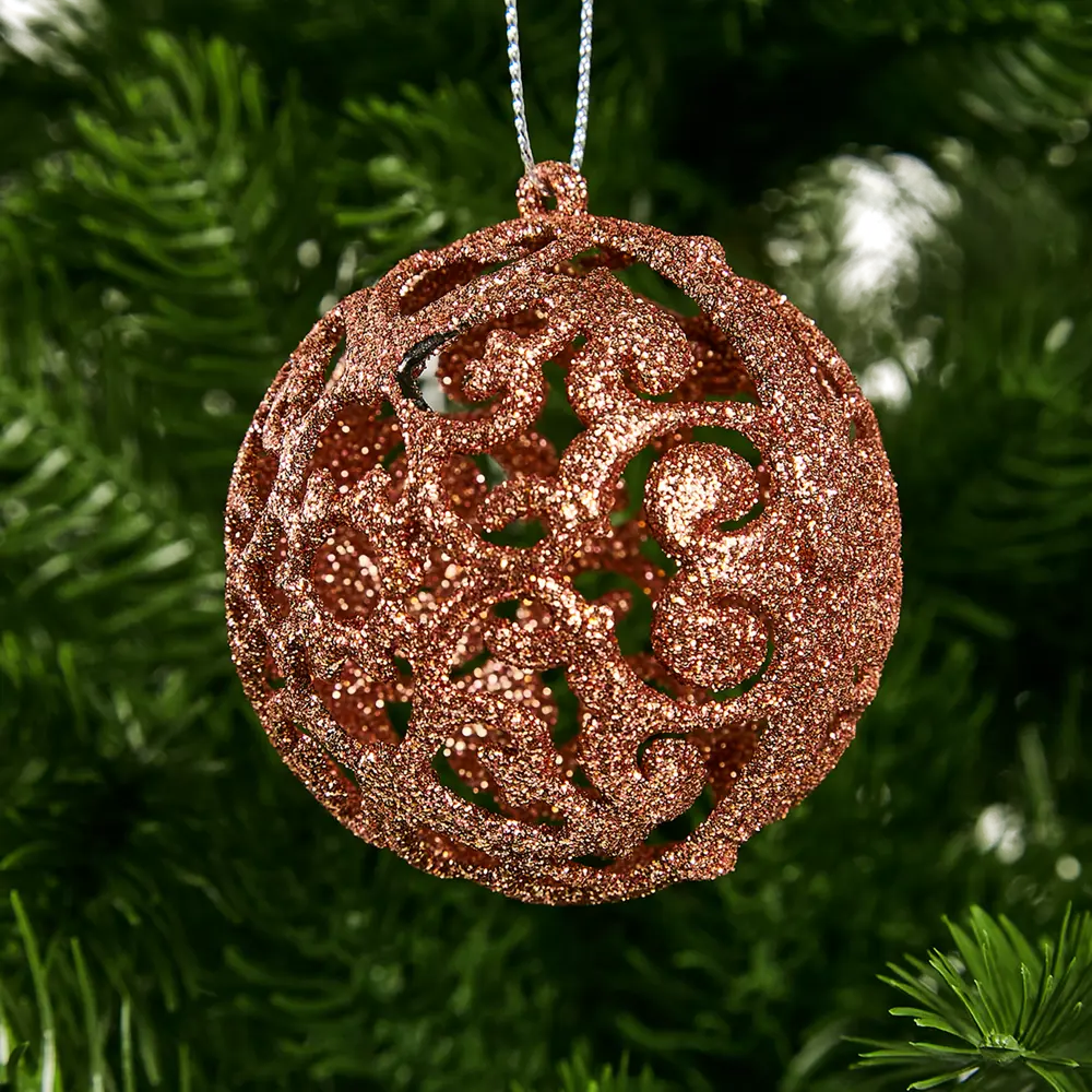87036417 Набор новогодних шаров Christmas ø6 см цвет розовый 100 шт. STLM-1415457 Santreyd  - Вид №21