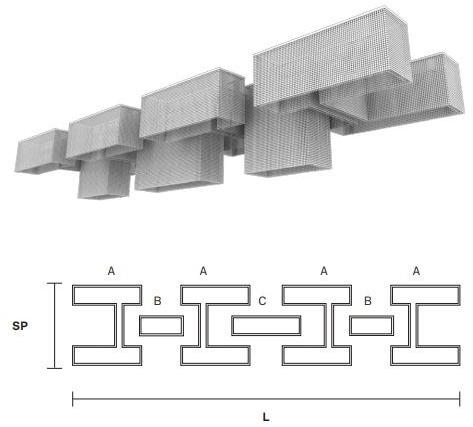 Masiero Светодиодный модульный потолочный светильник из хрусталя Programs sun-id-1349490 - Вид №1