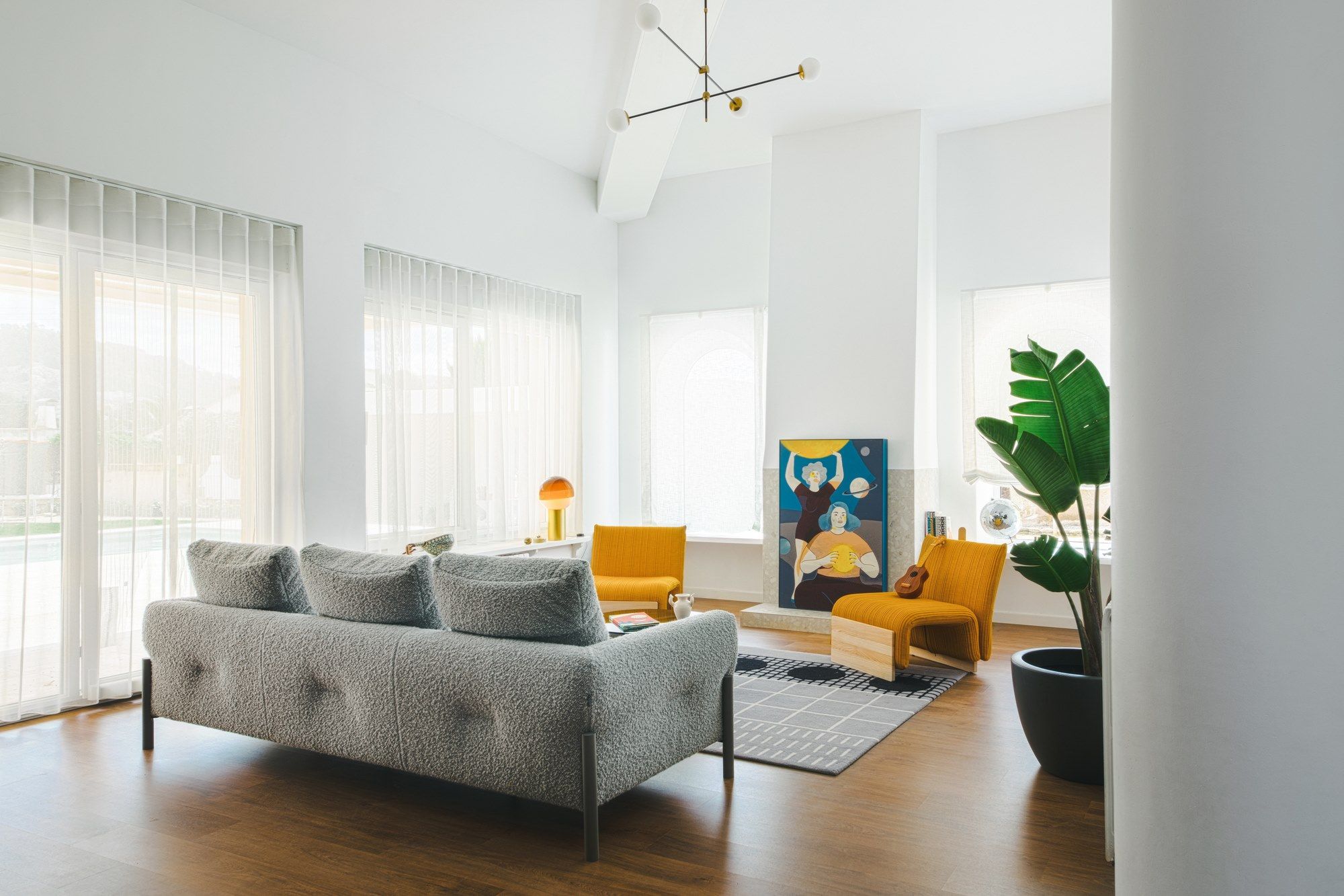 3-местный тканевый диван SANCAL Momic ARCH-00112987 - Вид №2