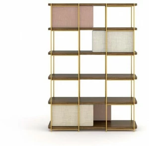 Momocca Модульный двухсторонний книжный шкаф Julia Je01