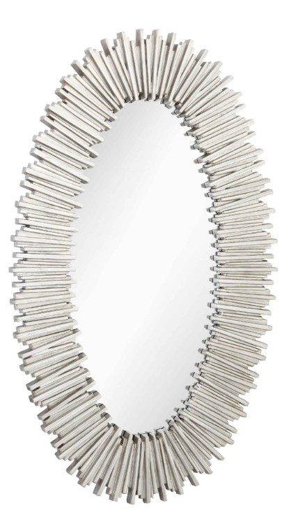Овальное зеркало настенное хром Tulla от RVAstley RVASTLEY ДИЗАЙНЕРСКИЕ 062595 Хром  - Вид №1