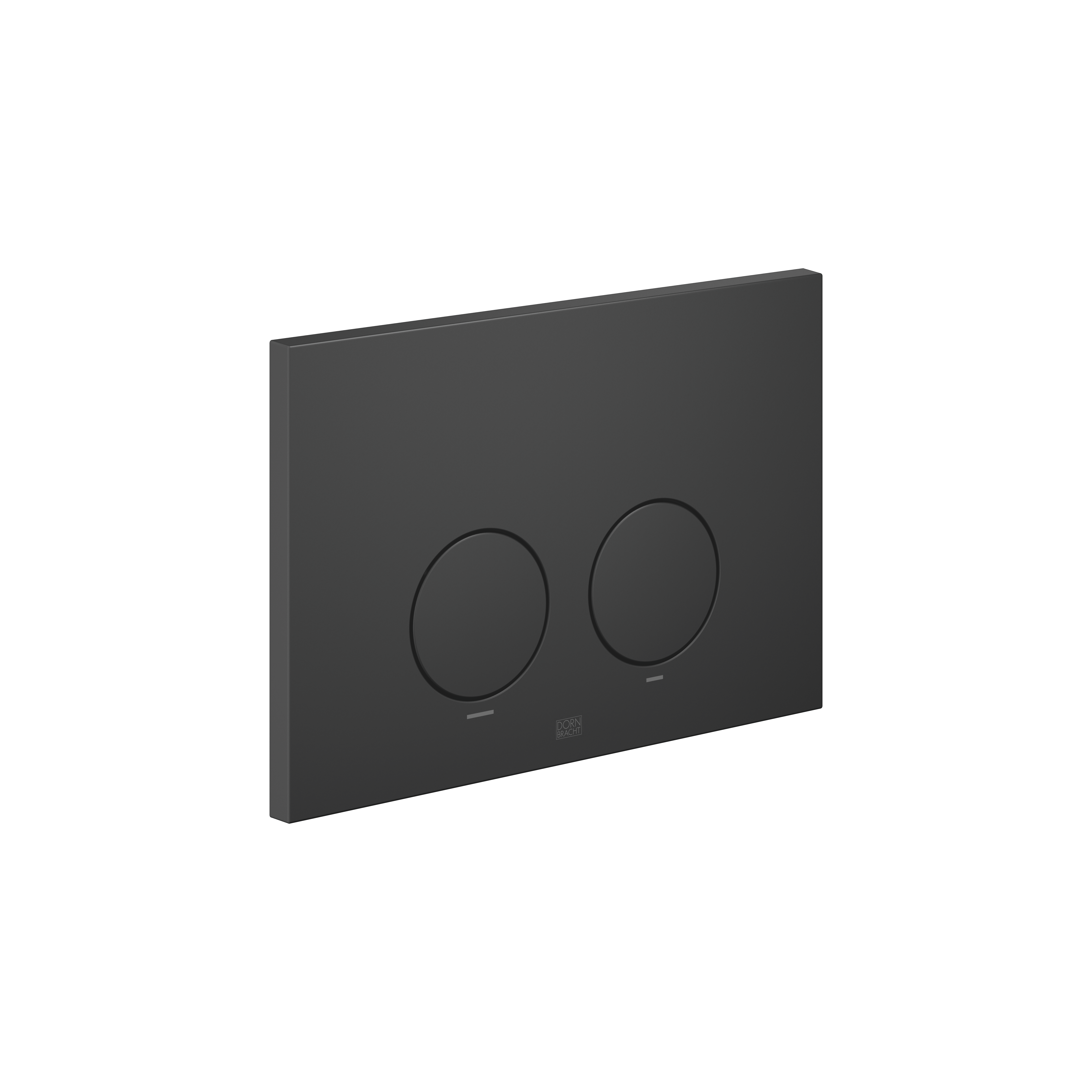 Панель смыва для скрытого бачка унитаза Geberit round - матовый черный DornBracht 12665979-33