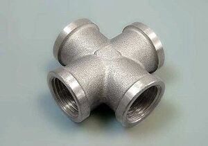 Крестовина  3/4'' никель TIEMME