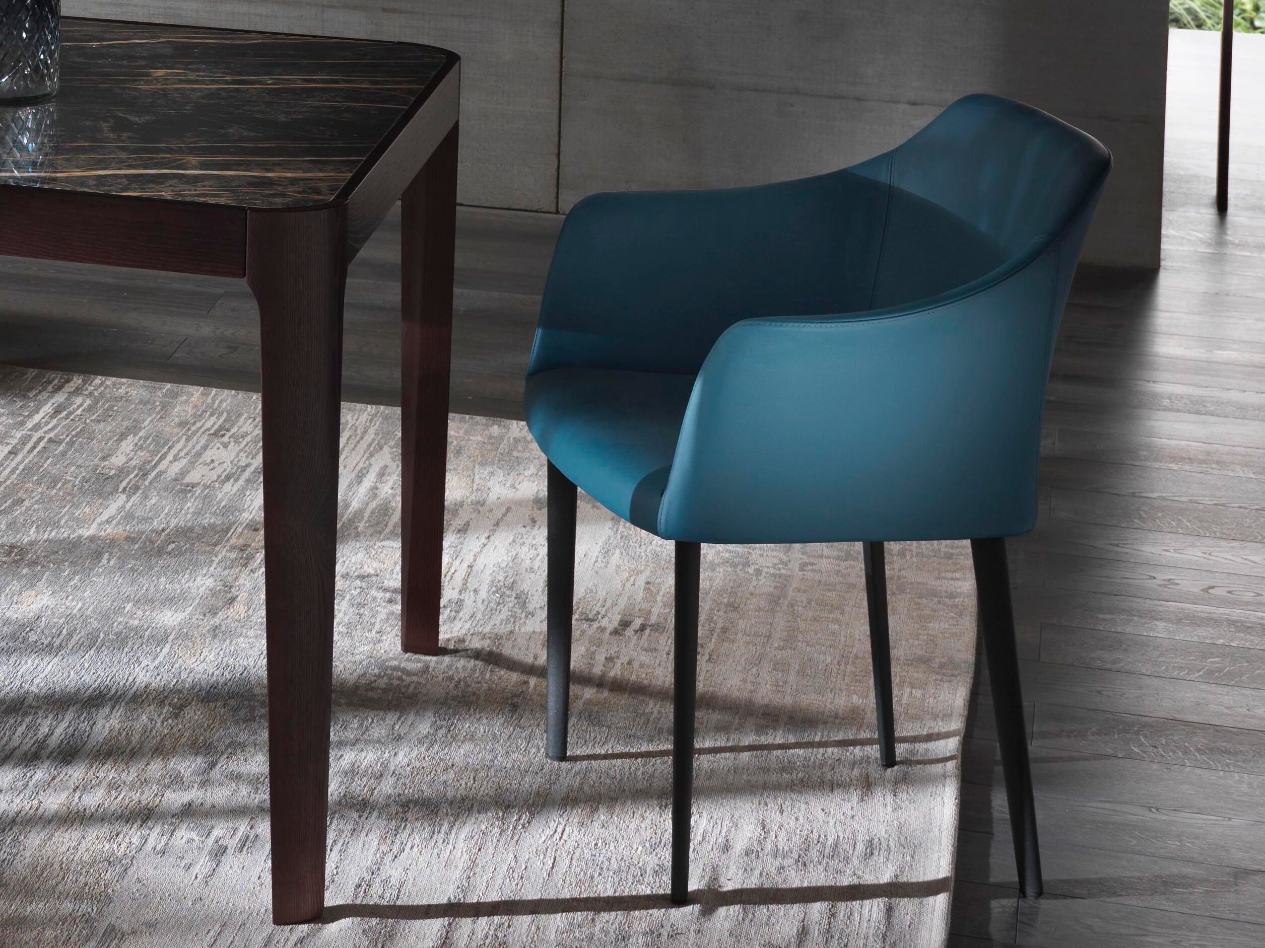 Мягкий стул с подлокотниками RIFLESSI ARCH-00042481 - Вид №1