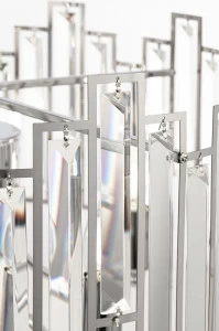 Люстра подвесная хрустальная хром Megan FR5085PL-05CH FREYA ДИЗАЙНЕРСКИЕ, MODERN 00-3957102 Прозрачный