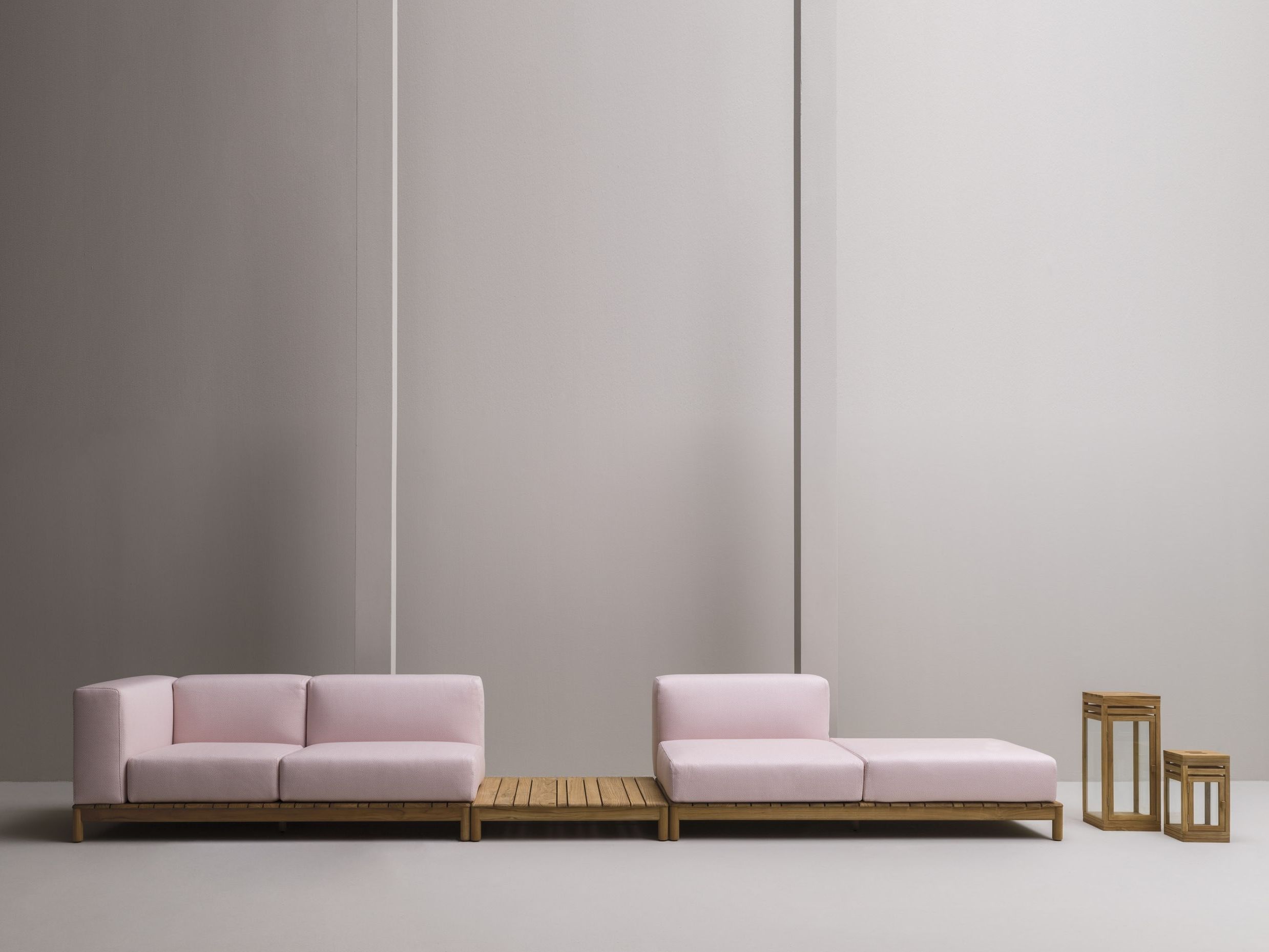 Угловой садовый диван из ткани Varaschin Barcode ARCH-00091023 - Вид №8