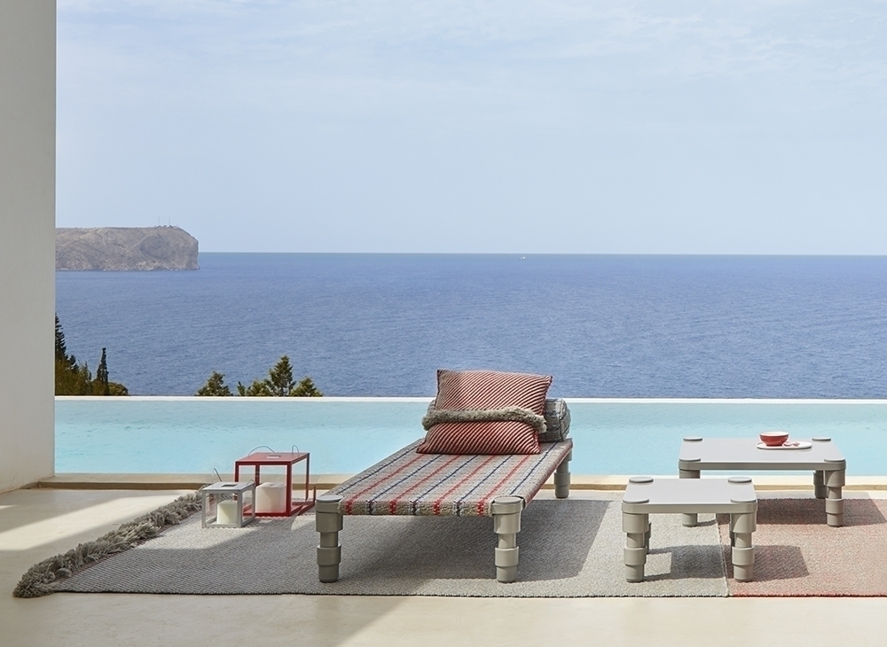 070752 Индийская кровать GL Tartan blue Single GAN Garden Layers - Вид №5