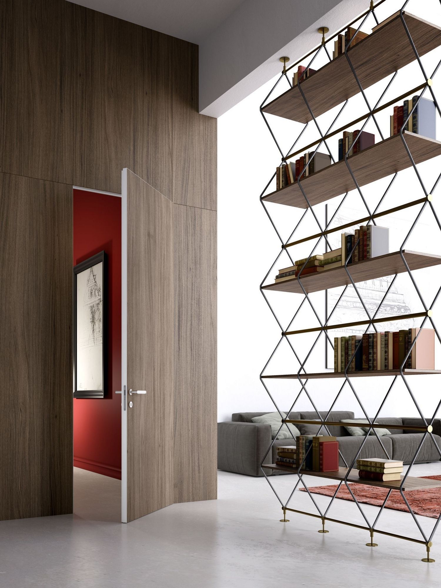 Распашная дверь Linvisibile Linvisibile Alba ARCH-00049006 - Вид №6