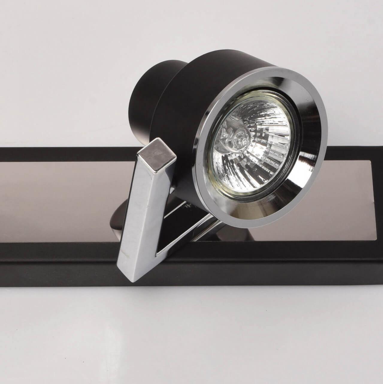 Спот потолочный галогеновый на 2 лампы хром "Арно 2" 541020502 DE MARKT АРНО 2 00-3926483 Хром  - Вид №1