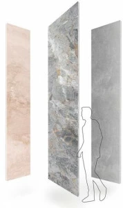 GammaStone Мраморный пол / настенное покрытие для экстерьера и интерьера Natural skin xxl