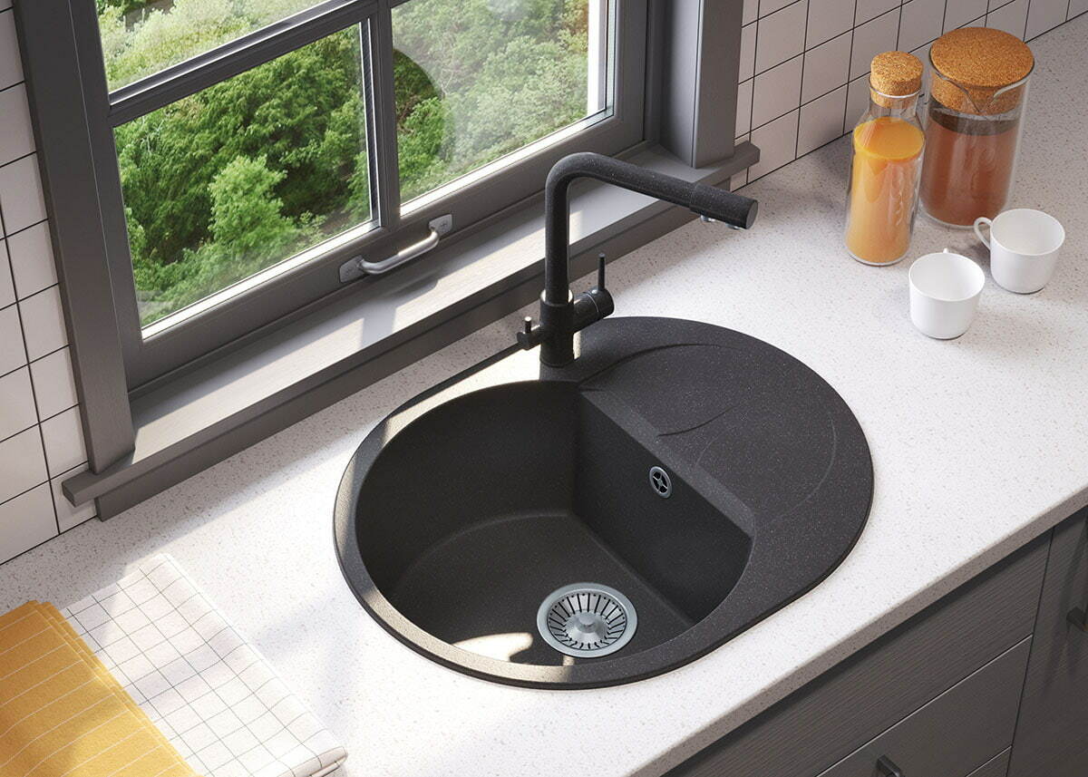 Кухонные мойки Polygran Atol-620 854826 - Вид №1