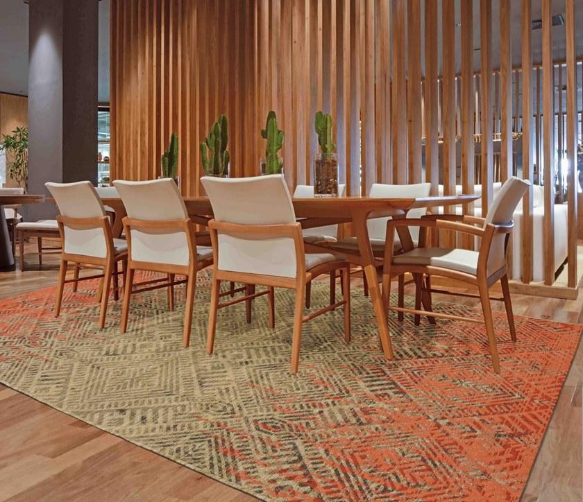 De Dimora Прямоугольный коврик из ткани Outdoor 5545 - Вид №1