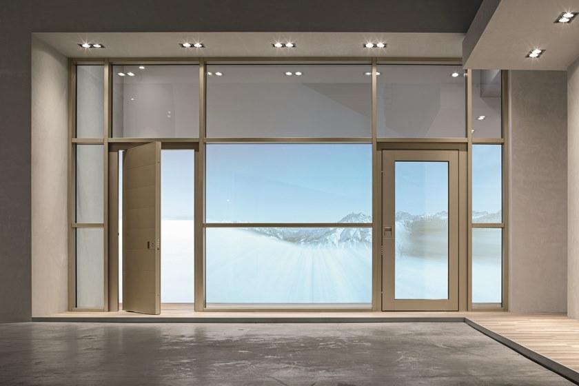 OIKOS VENEZIA Защитная дверь из алюминия и стекла Nova sun-id-1397324 - Вид №15