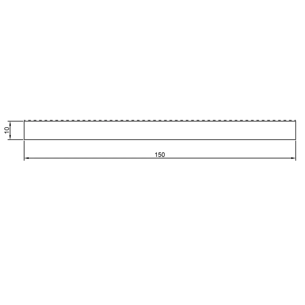 Добор Тоскана финиш-бумага ламинация 2100x150x8 мм цвет дуб тернер коричневый VELLDORIS STLM-2066735 - Вид №3