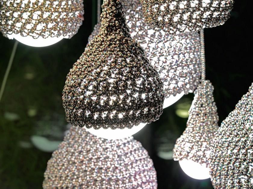 MissoniHome Люминесцентный подвесной светильник из полиэстера Cordula sun-id-1448812 - Вид №1