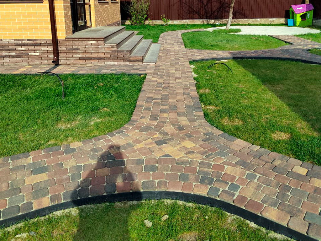 Бордюр "Стафф" 80 мм, длина 2 м ГеоПластБорд GPBST-38 - Вид №5