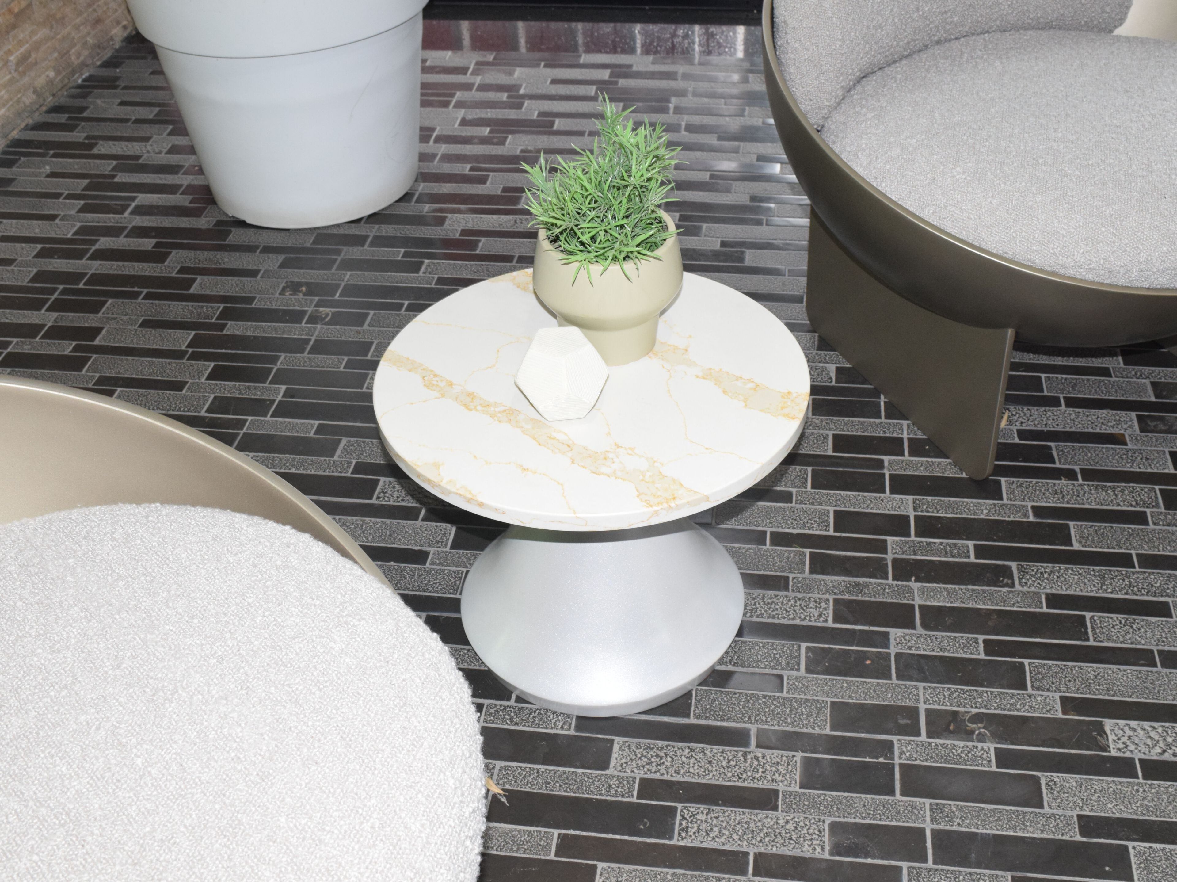 Круглый мраморный журнальный столик ABLE Реймс ARCH-00103052 - Вид №5