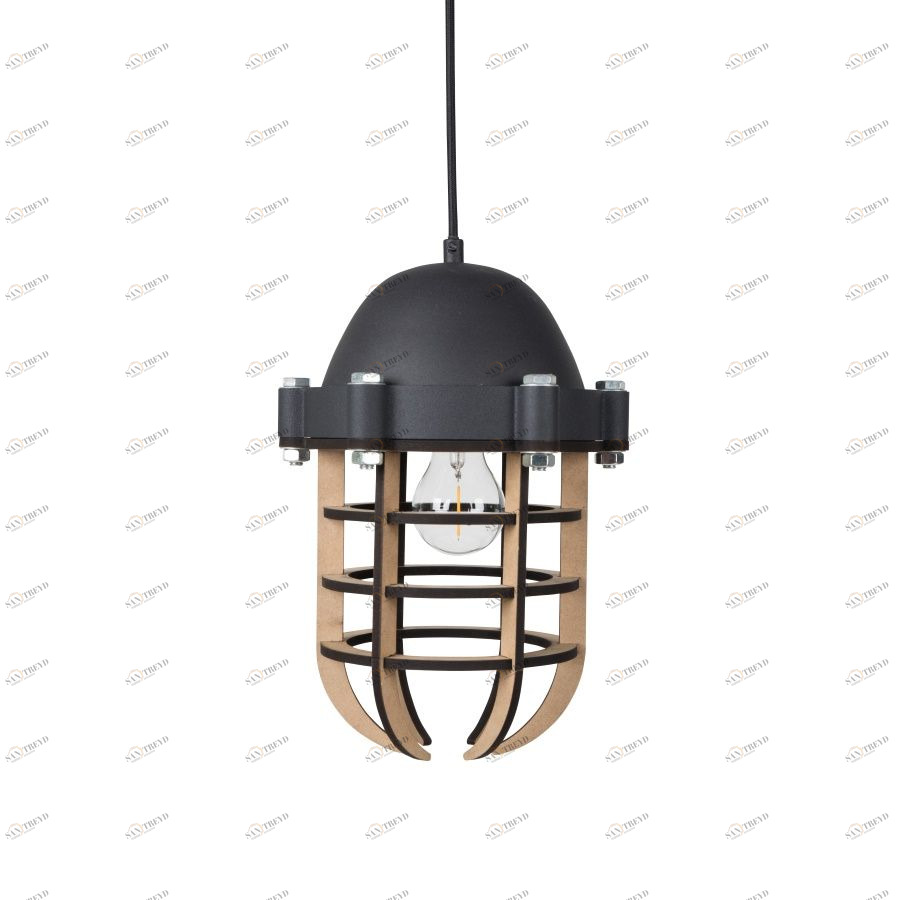 Лампа подвесная Navigator, черная Zuiver 5300111