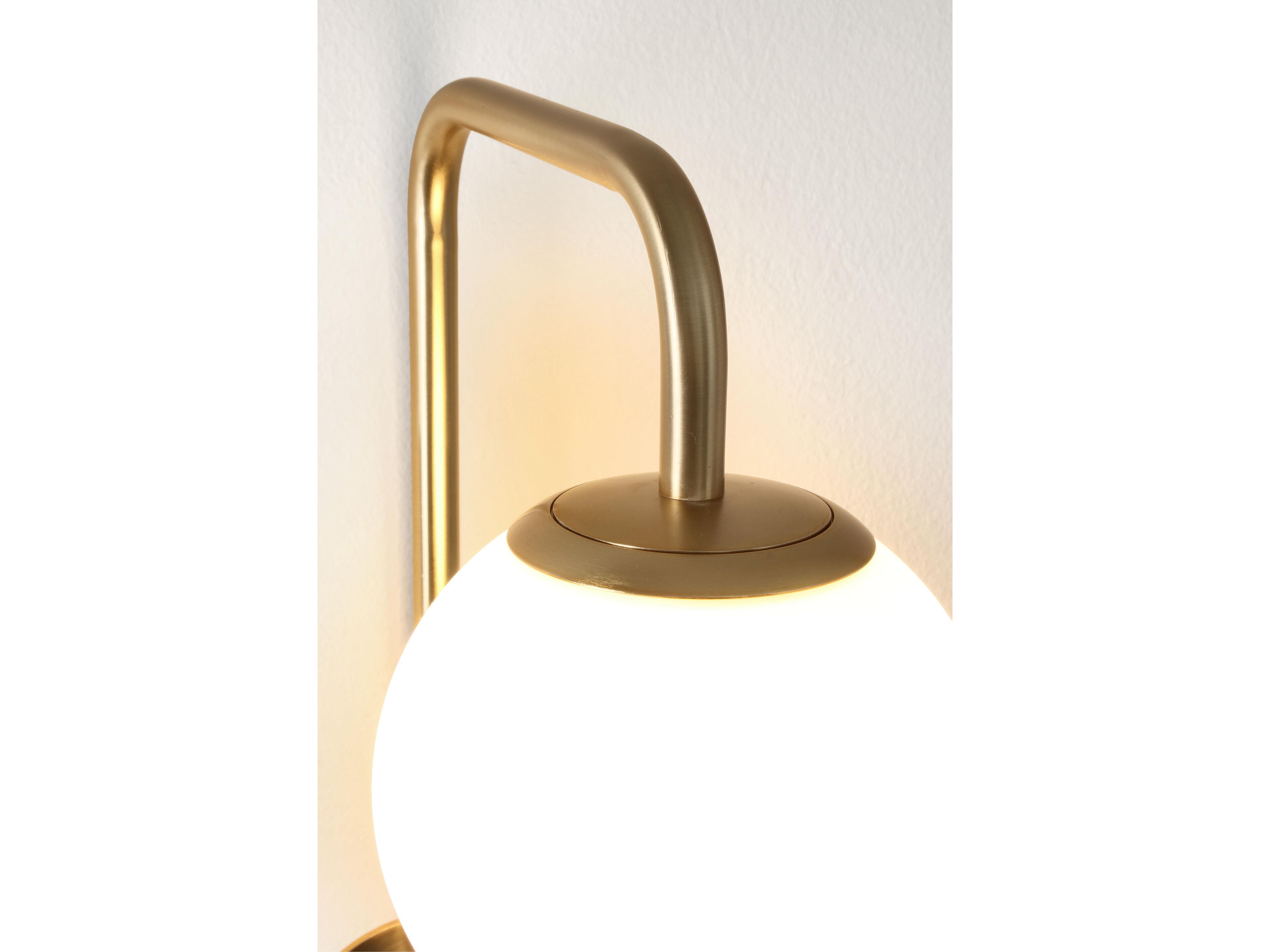 Металлический и стеклянный настенный светильник BIZZOTTO Delphine ARCH-00039335 - Вид №6